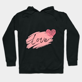 Pink Love Hoodie